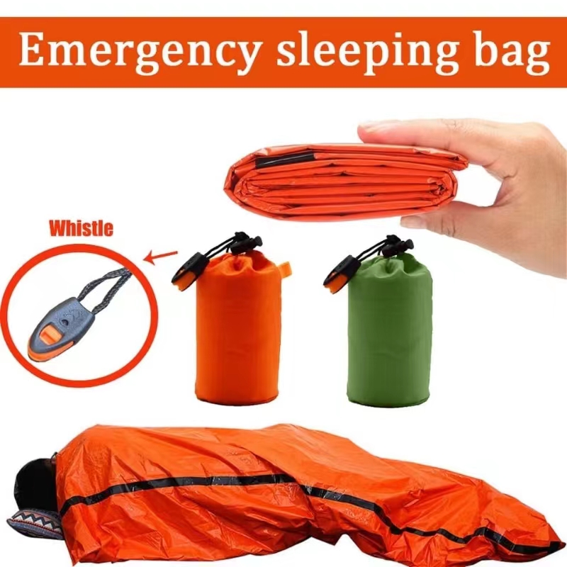 Emergency Mylar Tent - Emergency Sleeping Bag, Mylar Emergency Blanket,