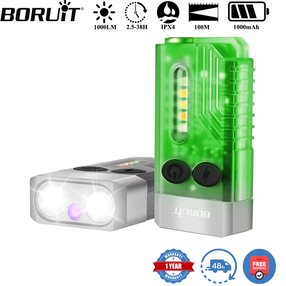 BORUiT V10 Keychain UV LED EDC - Fishing Kit Compact review and price