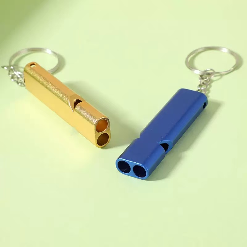 1/2Pcs Random Color Single/Dou - Emergency Whistle Loud review and price
